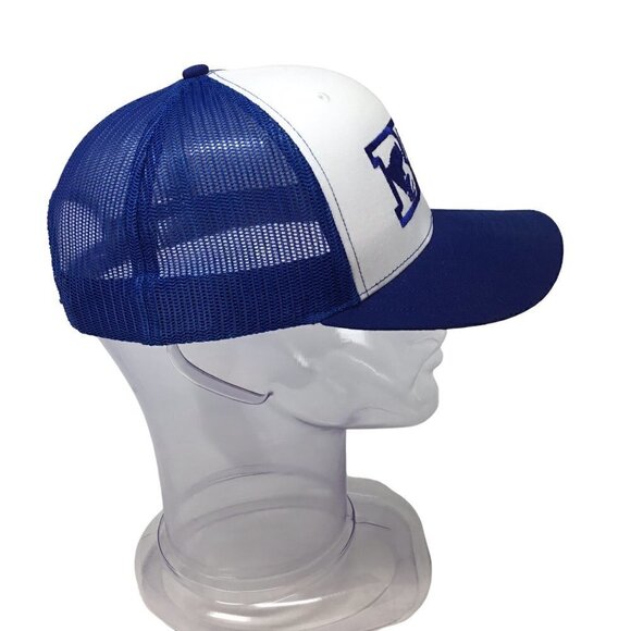 BBB Bass Bucks Birds Richardson Mens Hat Baseball Mesh Snapback Blue Embroidered - Picture 3 of 8